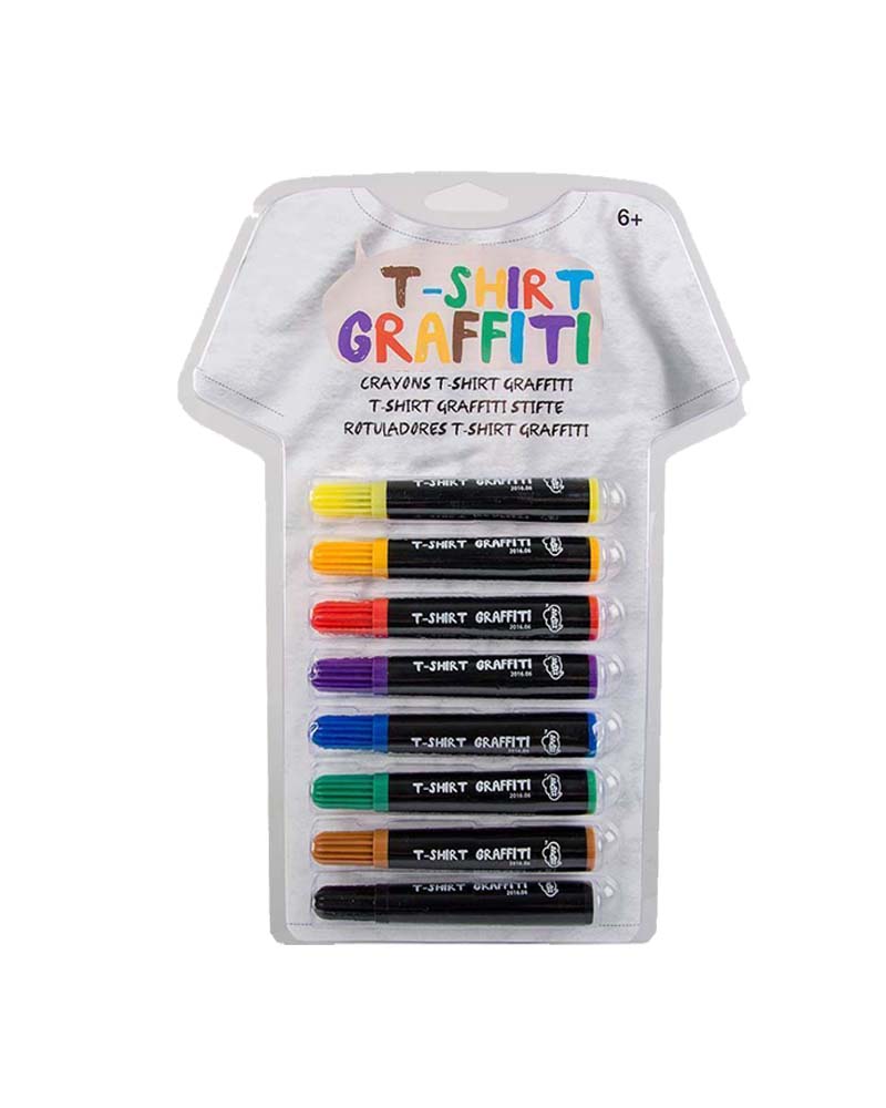 T-Shirt Graffiti Fabric Markers - Adorned By You