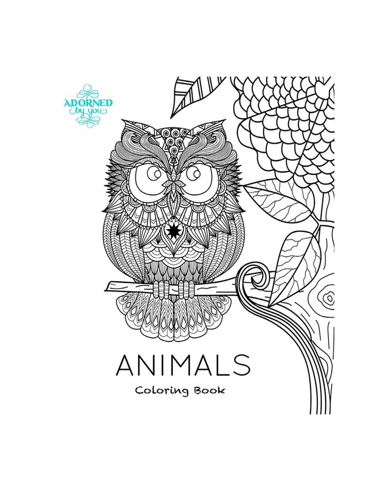 Animal Kingdom Coloring Book By Adorned by you